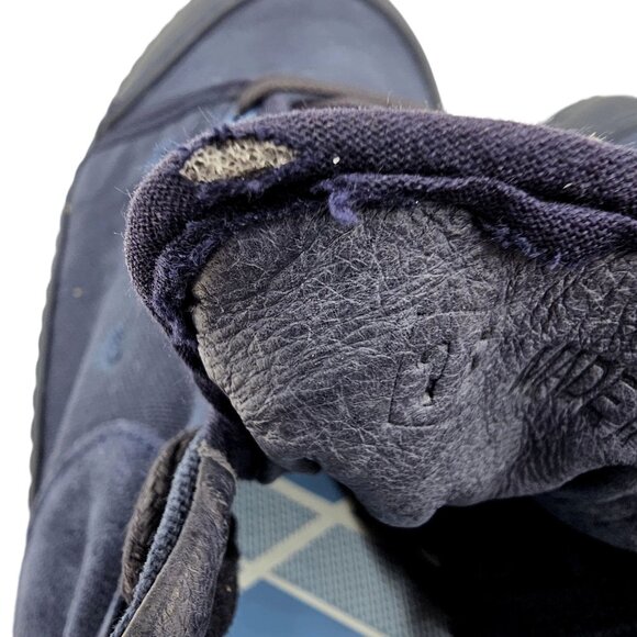 NEW Blue Scarpa Italy Mens 15 Navy Blue Casual Shoes Italian Low Sneakers Tennis - Picture 13 of 14